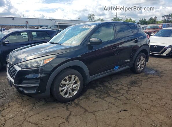 KM8J2CA49KU857605 2019 HYUNDAI TUCSON Black Tył lewy