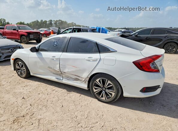 2HGFC1F78HH645855 2017 HONDA CIVIC White Trasero derecho