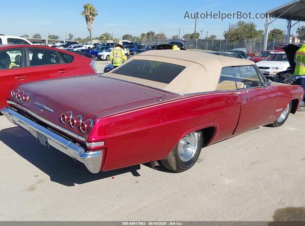 166675F171117     1970 CHEVROLET IMPALA Красный Задняя правая четверть