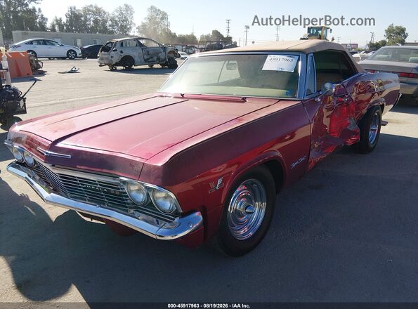 166675F171117     1970 CHEVROLET IMPALA Красный Передняя левая четверть