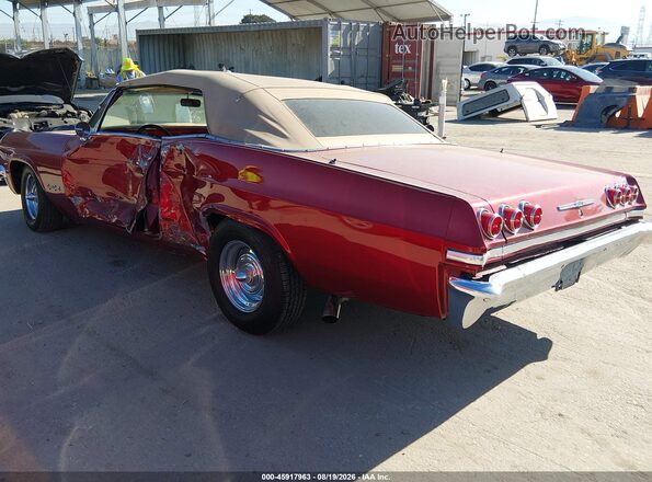 166675F171117     1970 CHEVROLET IMPALA Красный Задняя левая четверть