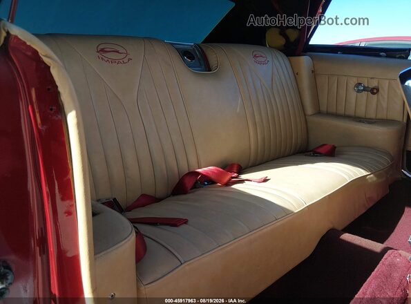 166675F171117     1970 CHEVROLET IMPALA Красный Вид наклейки с VIN-кодом