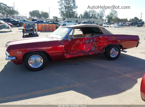 166675F171117     1970 CHEVROLET IMPALA Красный Панорамный вид салона 360°