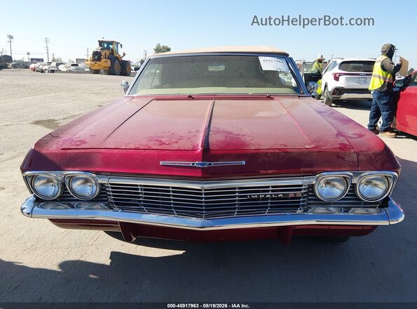 166675F171117     1970 CHEVROLET IMPALA Красный Вид щитка приборов