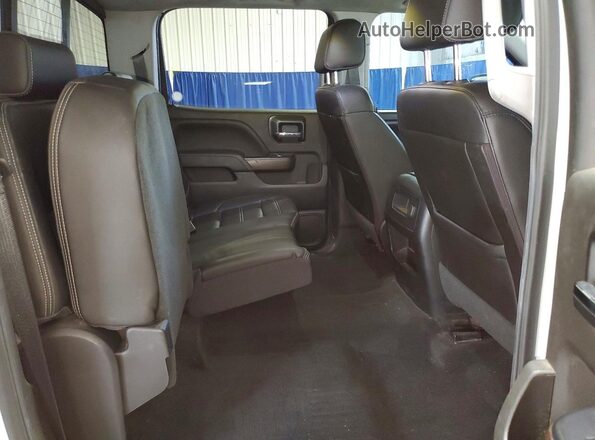 3GTU2PEJ3JG337412 2018 GMC SIERRA Белый Вид задней части салона