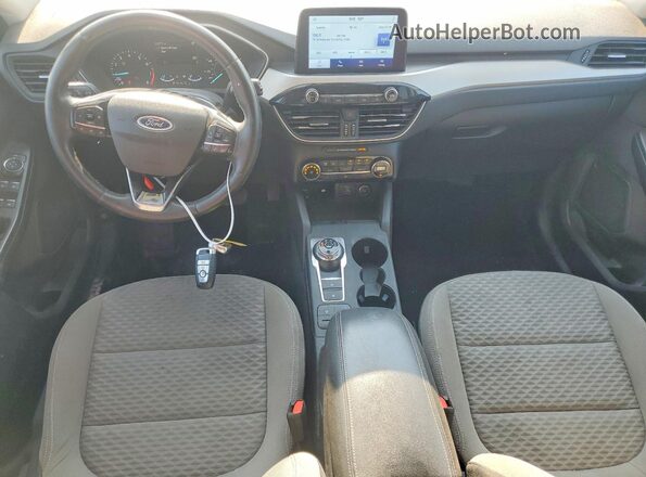 1FMCU9G67MUB31016 2021 FORD ESCAPE Blue Սարքավորումների վահանակի տեսք