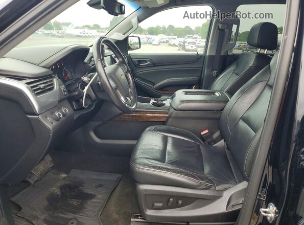 1GNSKHKC9JR101289 2018 CHEVROLET SUBURBAN Black Dashboard view