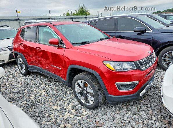 3C4NJDCB2KT854582 2019 JEEP COMPASS Красный Вид спереди