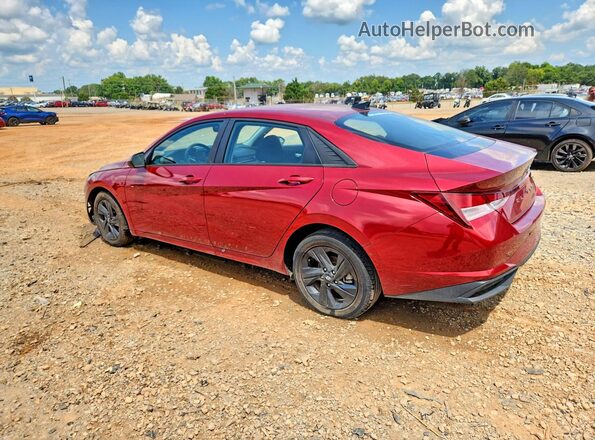 KMHLM4AG2PU630217 2023 HYUNDAI ELANTRA Red Trasero derecho