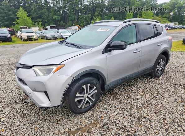 2T3BFREV4HW666334 2017 TOYOTA RAV4 Серебряный Задняя левая четверть