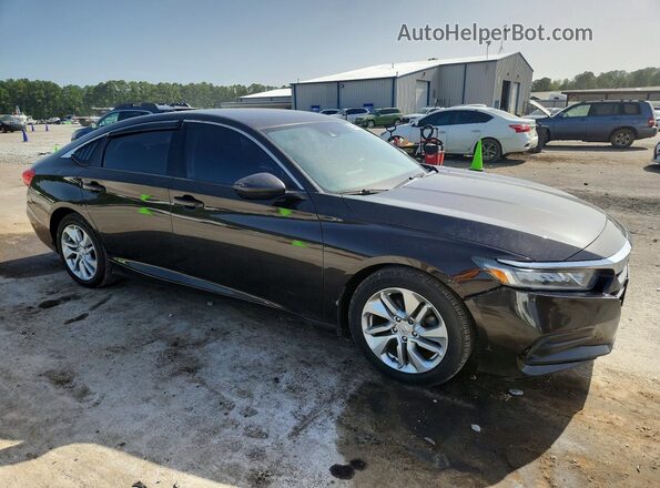 1HGCV1F11JA075601 2018 HONDA ACCORD Brown წინა ხედი