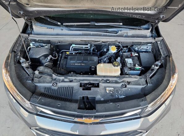 3GNCJLSB7KL184716 2019 CHEVROLET TRAX Charcoal Вид наклейки з VIN-кодом