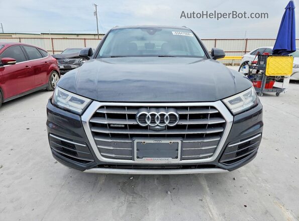 WA1CNAFY5J2017801 2018 AUDI Q5 Black Rear view