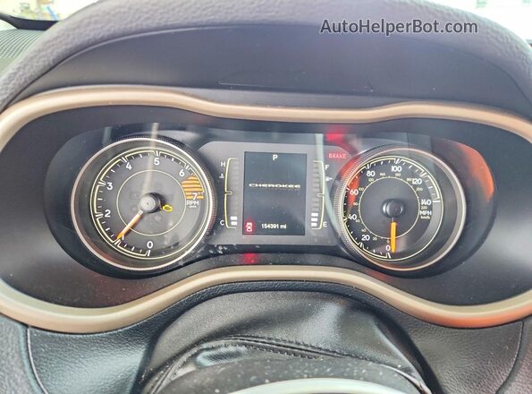 1C4PJLAB9GW293790 2016 JEEP CHEROKEE White უკანა სავარძლების ხედი