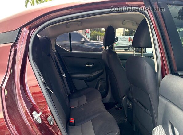 3N1AB8CVXMY301474 2021 NISSAN SENTRA Burgundy Vista interior delantera
