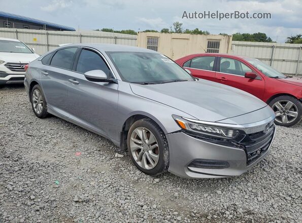 1HGCV1F19KA010979 2019 HONDA ACCORD Silver Widok z przodu