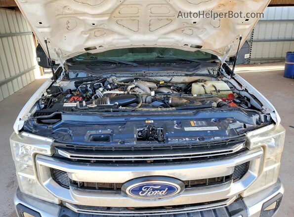 1FT7W2BT7NEF14860 2022 FORD F250 White Շարժիչի բաժամունքի տեսք