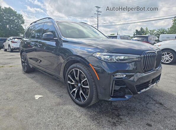 5UXCW2C03L9A00871 2020 BMW X7 Черный Задняя левая четверть