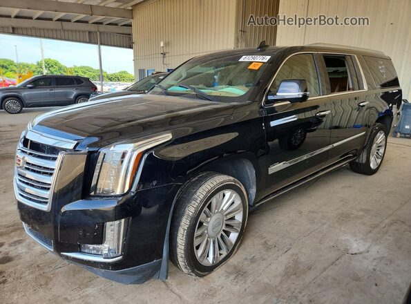 1GYS4KKJ6GR349033 2016 CADILLAC ESCALADE Черный Задняя левая четверть