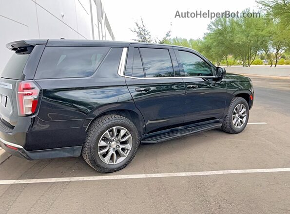 1GNSCLED5PR493409 2023 CHEVROLET TAHOE Black Вид спереду