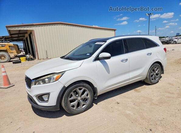 5XYPK4A58GG049476 2016 KIA SORENTO White Հետևի ձախ