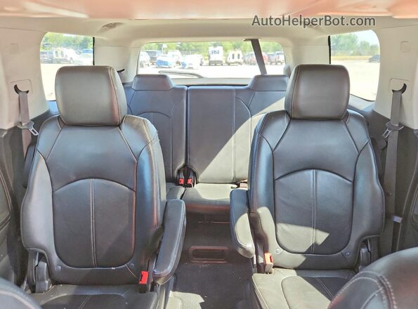 1GKKRSKD3HJ173578 2017 GMC ACADIA Черный Вид задней части салона