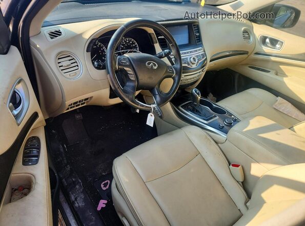 5N1DL0MM5KC568862 2019 INFINITI QX60 Black ხელსაწყოთა პანელის ხედი