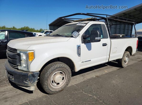 1FTRF3ATXHEC09826 2017 FORD F350 White Հետևի ձախ