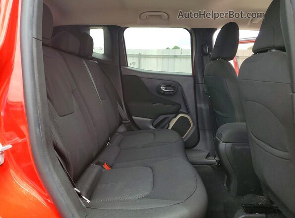 ZACCJABB7HPG32790 2017 JEEP RENEGADE Red Rear interior view