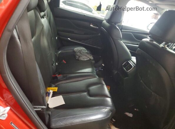 5NMS33AD2LH212423 2020 HYUNDAI SANTA FE Orange Vista interior trasera