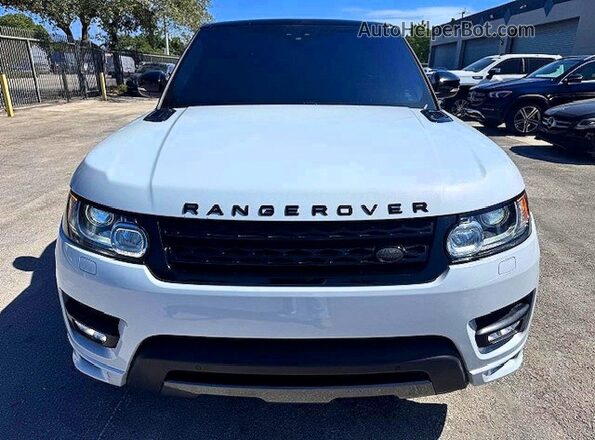 SALWV2FV4HA678579 2017 LAND ROVER RANGE ROVER White Widok z tyłu