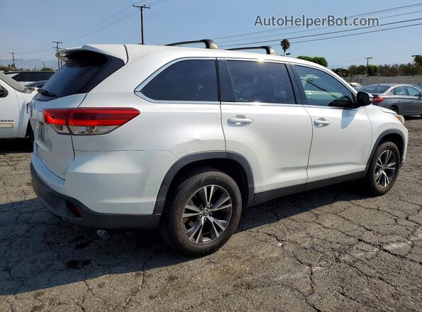 5TDZARFH9KS051485 2019 TOYOTA HIGHLANDER White Delantero derecho
