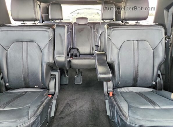 1FMJK1KT6JEA36741 2018 FORD EXPEDITION White Widok wnętrza z tyłu