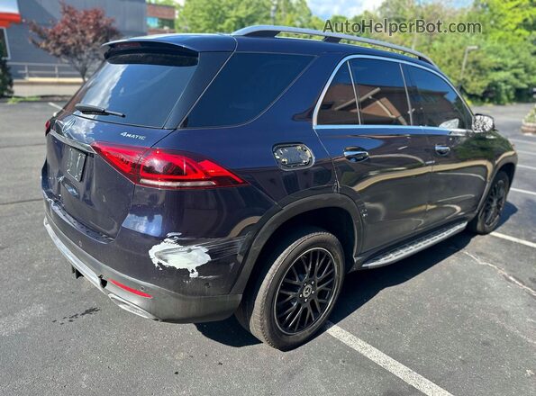 4JGFB4KB7LA012327 2020 MERCEDES-BENZ GLE-CLASS Blue Delantero derecho