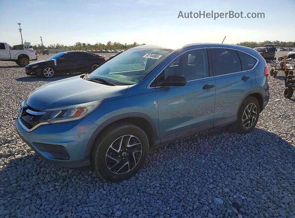 2HKRM3H46GH556170 2016 HONDA CR-V Blue Задня ліва чверть