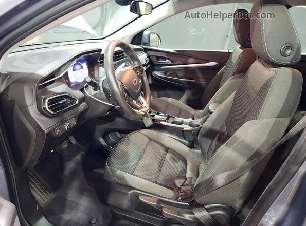 1G1FY6S08P4140473 2023 CHEVROLET BOLT Gray Widok deski rozdzielczej