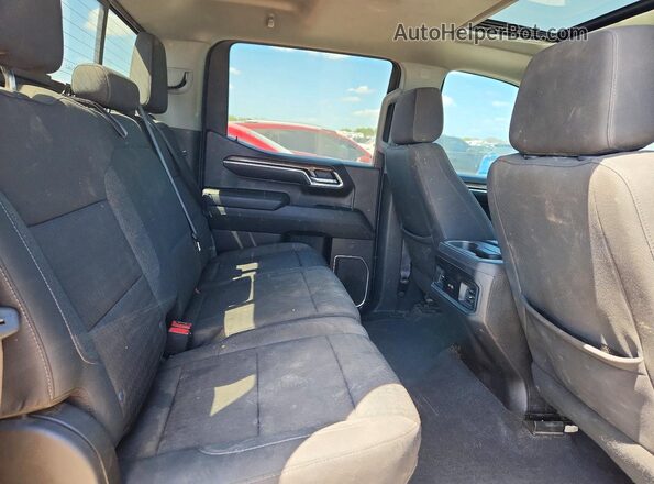 3GCUDFE82PG341994 2023 CHEVROLET SILVERADO Black Вид задньої частини салону