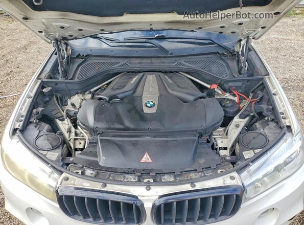5UXKR6C5XG0J83053 2016 BMW X5 White Widok naklejki z numerem VIN