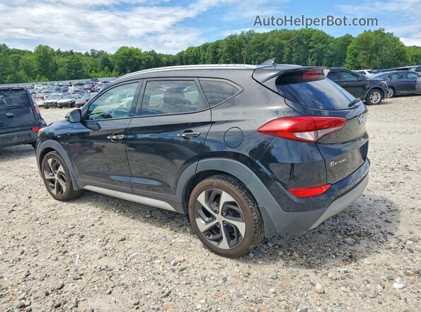 KM8J3CA20JU680209 2018 HYUNDAI TUCSON Black Задня права чверть