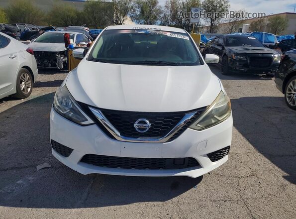 3N1AB7AP8JY341997 2018 NISSAN SENTRA White Rear view