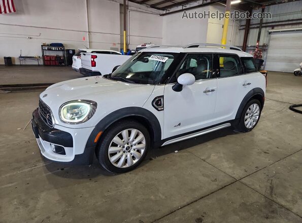 WMZYT5C56K3E69483 2019 MINI COOPER White Tył lewy
