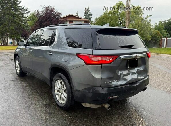 1GNEVGKW8KJ105259 2019 CHEVROLET TRAVERSE Gray Delantero derecho