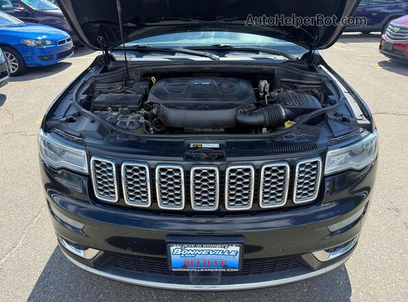 1C4RJFJG3HC755723 2017 JEEP GRAND Black Widok wnętrza z przodu