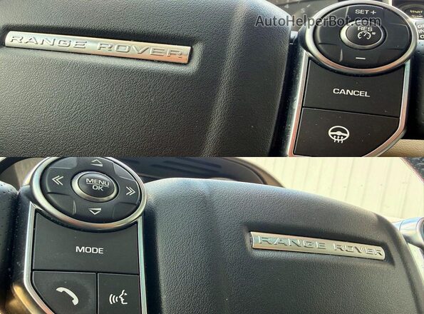 SALWR2PF9GA654448 2016 LAND ROVER RANGE Black Вид підкапотного простору