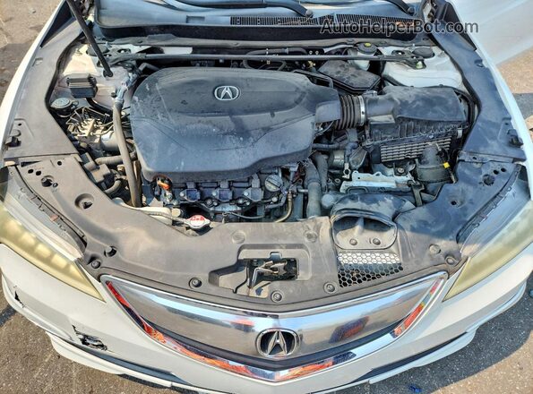 19UUB2F35GA004012 2016 ACURA TLX White Vista del compartimento del motor