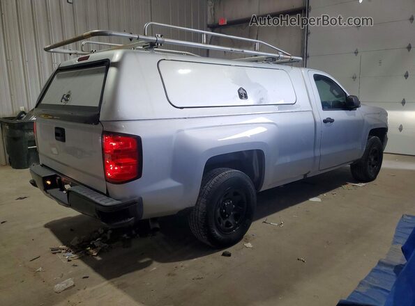 1GCNCNEH9GZ263716 2016 CHEVROLET SILVERADO Silver Przód prawy