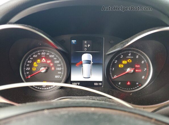 WDC0G4JB1KV138164 2019 MERCEDES-BENZ GLC-CLASS White Հետևի նստատեղերի տեսք