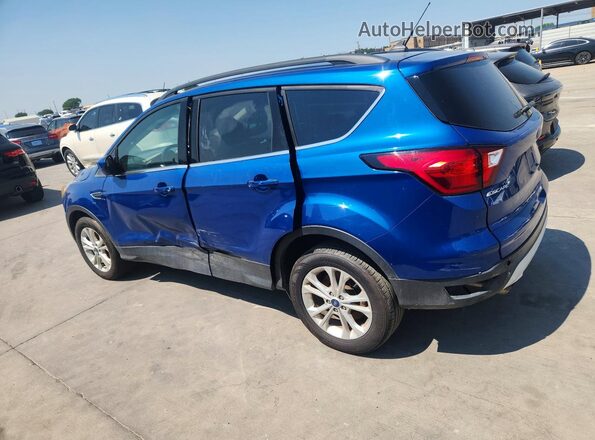 1FMCU9HD5KUC07939 2019 FORD ESCAPE Синий Задняя правая четверть