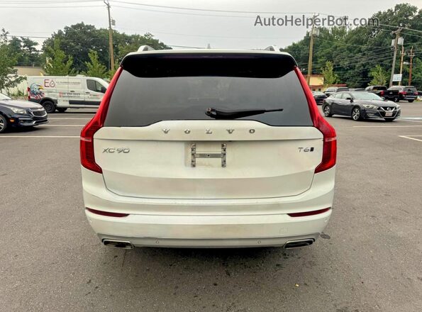 YV4A22PK1G1064812 2016 VOLVO XC90 Белый Вид салона спереди