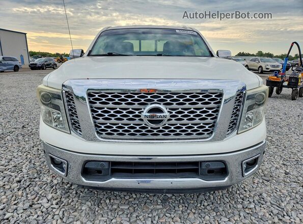 1N6AA1E6XHN502255 2017 NISSAN TITAN White Rear view